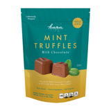 3 Pk - Mint Milk Chocolate Truffles Luxe Pouch