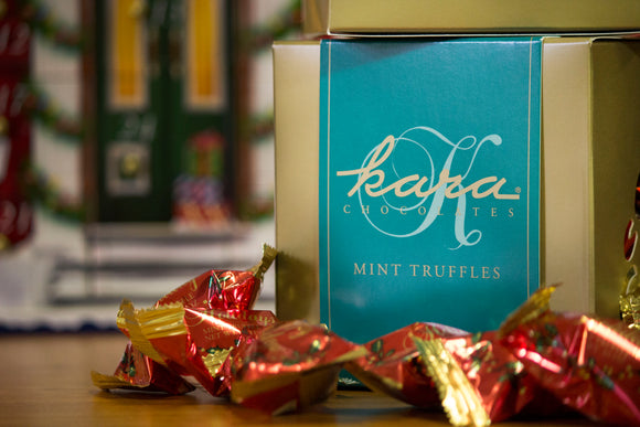 6 Pk - Holiday Mint Truffle Tree Box